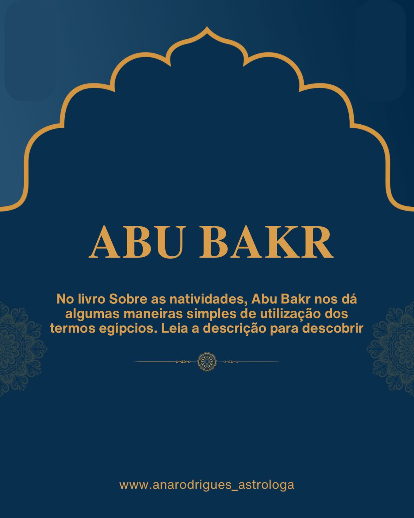 Os termo são divisões em 5 partes desiguais em cada signo, e cada uma é comandada por um dos cinco planetas.

Pelo senhor do termo, a quem chamam Divisor, isto é, pelo Atazir, conhecerás a fortuna do nativo e o seu labor, se serão firmes ou instáveis, fáceis ou penosos.

Pelo Atazir do Hyleg, segundo os aspectos que receber dos benéficos e dos maléficos, discernirás os tempos em que ao nativo sobrevirá o bem ou o mal, de que modo isso ocorrerá, e se os acontecimentos se consumarão plenamente ou se serão impedidos.

Pelo Atazir do Sol, conhecerás a elevação ou a queda do nativo, o estado do pai e dos irmãos mais velhos, bem como as questões de reino e domínio, e se possuirá autoridade, governo ou senhorio.

Pelo Atazir da Lua, saberás das enfermidades que tocarão o corpo ou a alma do nativo, assim como de seus casamentos, uniões e disposições domésticas.
Pelo Atazir da Parte da Fortuna, conhecerás a medida de sua prosperidade, de sua elevação e do modo como se conduzirá nos assuntos da fortuna, se com abundância ou com escassez.

Pelo Atazir do grau Ascendente, discernirás o estado geral de sua vida, suas peregrinações e deslocamentos, e como se comportará em sua própria terra e entre os seus.

Pelo Atazir da décima casa, saberás das obras e ofícios do nativo, de sua honra e reputação, e se nelas haverá bem ou mal, nobreza ou vileza, beleza ou feiura.

Pelo Atazir de Saturno, conhecerás as explicações das coisas do nativo, suas viagens longínquas, seus amigos, os assuntos herdados do pai e dos irmãos mais velhos, bem como o estado de suas heranças e posses antigas.

Pelo Atazir de Júpiter, saberás das amizades que o nativo terá com reis, príncipes ou homens poderosos, assim como de sua aparência, dignidade e formosura, e de outras coisas semelhantes.

Pelo Atazir de Marte, discernirás suas fornicações, casamentos e amores, suas amizades e inimizades, os prejuízos ou proveitos que terá por meio das mulheres, bem como causas, disputas, palavras ásperas e contrariedades.

Pelo Atazir de Vênus, conhecerás seus amores e matrimônios, seus prazeres e alegrias, a suavidade de suas ações e a benignidade de suas obras.