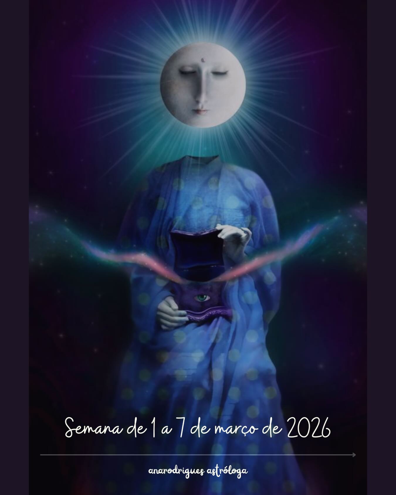 Destaques Eletivos da Semana (01 a 07 de Março)

A semana começa com uma energia de conclusão e transição, exigindo atenção redobrada com as iniciativas.

No domingo 1 de março, sem aspectos perfeitos, mas a Lua seguindo para oposição a Marte. Oposição em graus finais elevando a tensão no domingo e segunda feira.

Confira os principais movimentos:

1 - Ingresso de Vênus em Áries: A semana já inicia com este movimento, trazendo uma mudança na forma como lidamos com nossos desejos e relações.


2 - Ingresso de Marte em Peixes: Na segunda-feira, às 11:16, Marte deixa o signo de Aquário e entra em Peixes. Enquanto em Aquário o clima era mais rebelde e tenso, a entrada em Peixes altera o perfil da ação e luta. Esta é uma posição sem direção definida, e incomum no emprego da forca. Peixes é signo mutável, Marte aqui dispersa o movimento em várias frentes. Tumultua.


3 - Eclipse Lunar em Virgem: O grande evento da semana é o Eclipse Lunar (fase cheia), que ocorre na terça-feira às 08:38. A influência deste eclipse já começa a ser sentida gradualmente desde a manhã de segunda-feira, aumentando o impacto da oposição entre o Sol e a Lua.

Este eclipse movimenta os assuntos e movimentos coletivos de infraestrutura, saúde pública, partidos políticos e organizações de classe, empregos e empregados.

Dica para a semana: O domingo e o início da segunda-feira podem ser marcados por um clima tenso e propenso a discussões ou imprevistos devido a uma oposição entre a Lua e Marte. Evite grandes iniciativas nesses dias e tente manter a flexibilidade conforme a Lua avança por Virgem.

Esta semana tem poucos momentos auspiciosos para as iniciativas e longos períodos sem aspectos.

Quer ver as reflexões semanais completas dia a dia? Acesse o canal Astrologia Clássica no Youtube. Pegue o link nos destaques.


Ilustração de Mariana Pavlova

#astrologia #astrologiaclassica #anarodrigues_astrologa