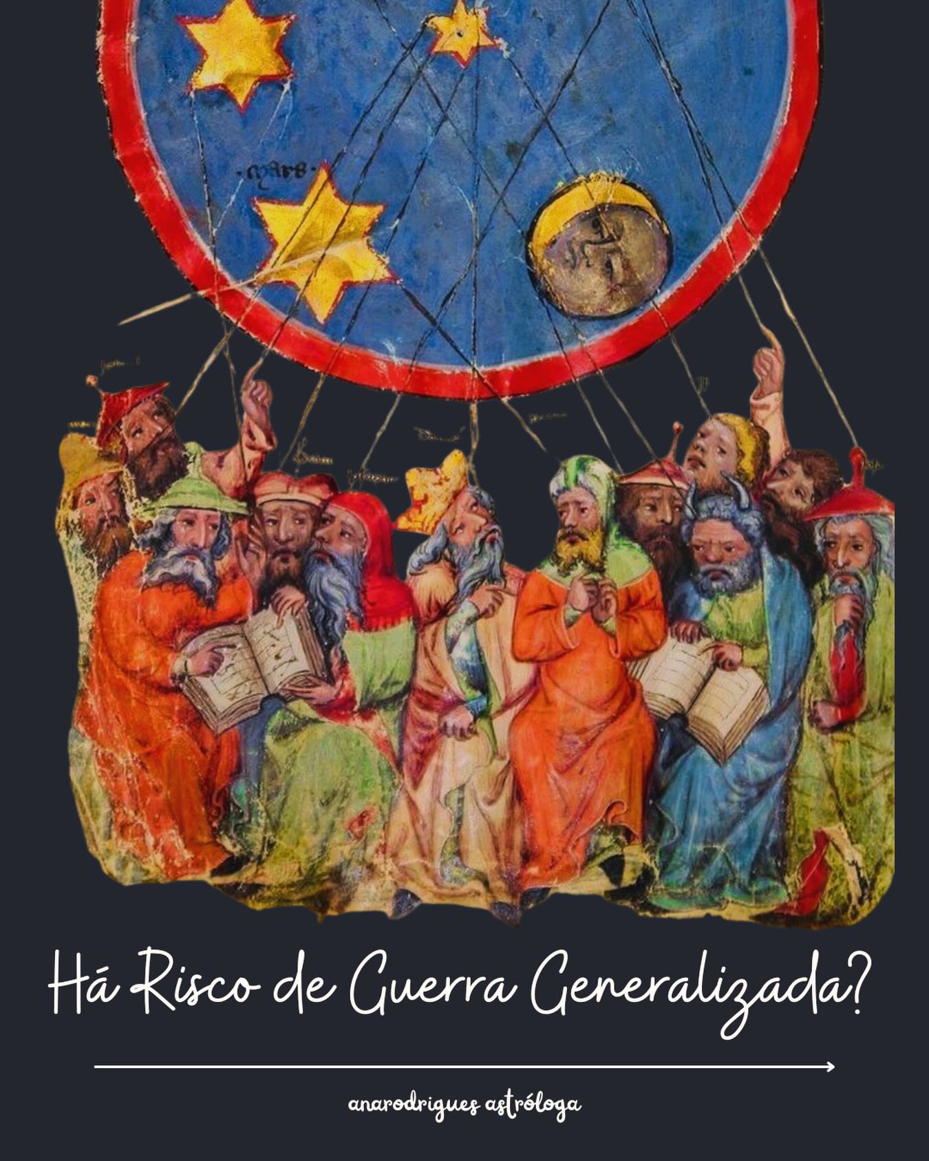 A escalada no Oriente Médio levanta uma questão crucial: estamos à beira de uma guerra generalizada? A astrologia mundana tradicional, que estuda os ciclos celestes e seu impacto em nações e eventos globais, oferece uma perspectiva sóbria e, para muitos, alarmante.

O que a Astrologia Clássica Revela sobre uma Guerra Global:

1.O Ingresso Mundial de 2026 (Greenwich): O mapa do Ingresso do Sol em Áries, calculado para o meridiano de Greenwich (0° Longitude), é o termômetro do estado do mundo. Em 20 de março de 2026, o Ascendente mundial será Leão, um signo Fixo, com Sol junto a Saturno na casa VIII. Isso significa que as tensões globais que se manifestarem neste período não serão passageiras; elas se enraizarão e persistirão por todo o ano de 2026, estabelecendo um estado de conflito contínuo em escala global.

2.O Transbordamento Cardinal de Áries: Embora o Ascendente mundial seja fixo (indicando duração), a concentração de planetas em Áries (Sol, Saturno, em abril, Marte) além de Lua e Vênus, é o que sinaliza o transbordamento de conflitos regionais para uma escala maior. Áries, o signo do início e da ação individual, quando ativado por maléficos como Marte e Saturno, indica que as potências se sentirão compelidas a agir para proteger seus interesses, podendo levar o conflito a “saltar” fronteiras.

3.A Conjunção Marte-Saturno em Áries (Abril de 2026): Esta “conjunção média” é o indicador clássico de “acidentes de guerra” e violência generalizada. Ocorrendo em Áries, ela sugere que o conflito no Oriente Médio poderá não ficar contido, mas se tornará o epicentro de uma disputa global por hegemonia, forçando alianças e confrontos em múltiplas frentes .

4.A Grande Mutação de 2020 e a Era do Ar: A transição para a triplicidade de Ar em 2020 indica que as guerras generalizadas desta era serão híbridas: físicas, ideológicas e tecnológicas. O “espalhamento” ocorrerá através de redes de informação, ciberataques e a formação de blocos globais, transformando disputas regionais em confrontos de coalizões.

Embora períodos concentrados de ataques possam ser rápidos, os conflitos não parecem ser pacificados.
#astrologia #astrologiaclassica #anarodrigues_astrologa